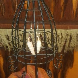 Natural shell earrings